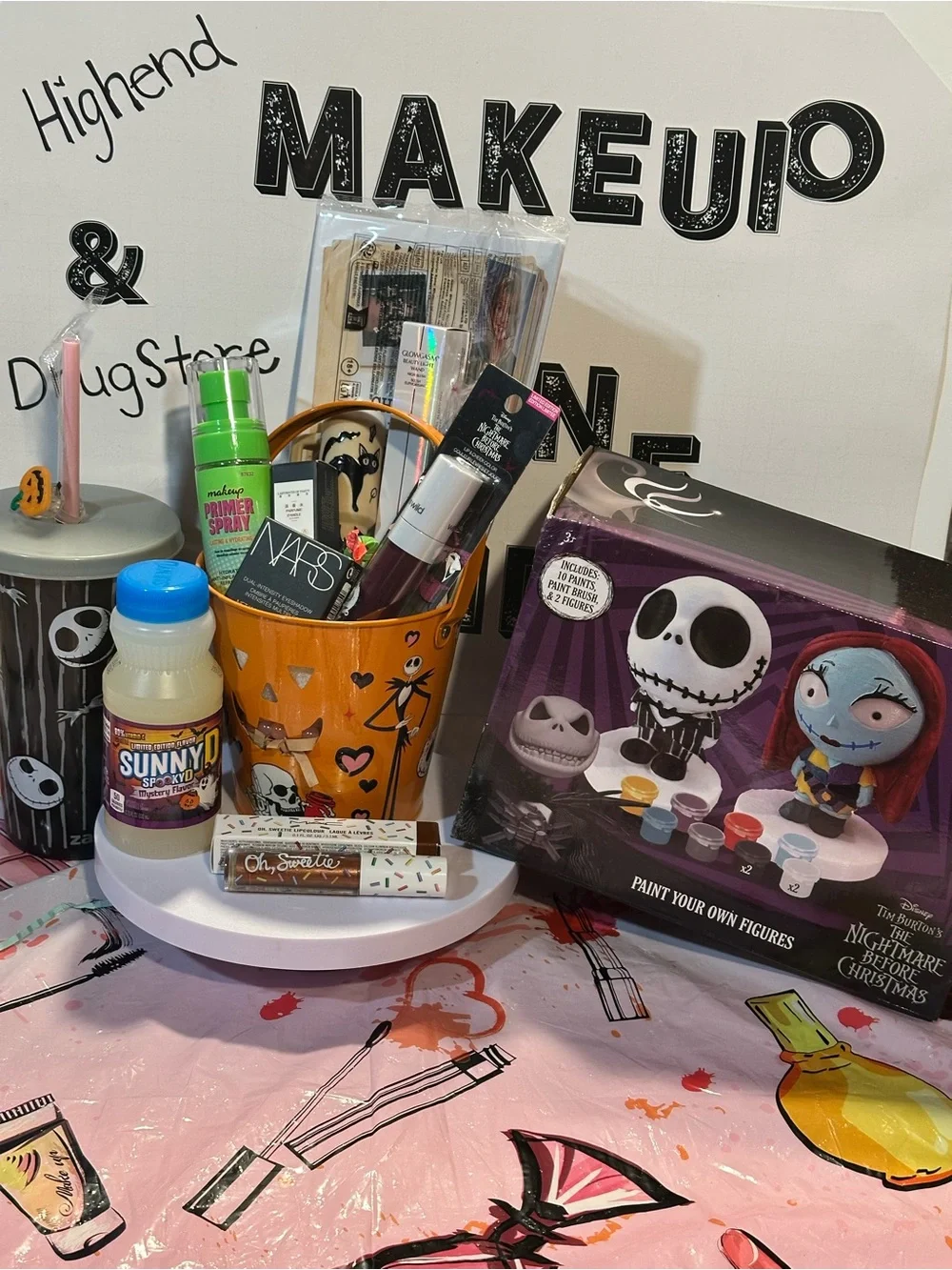 👻 BOO BUNDLE NARS, Mac,charlotte Tilbury etc. NIGHTMARE BEFORE CHRISTMAS